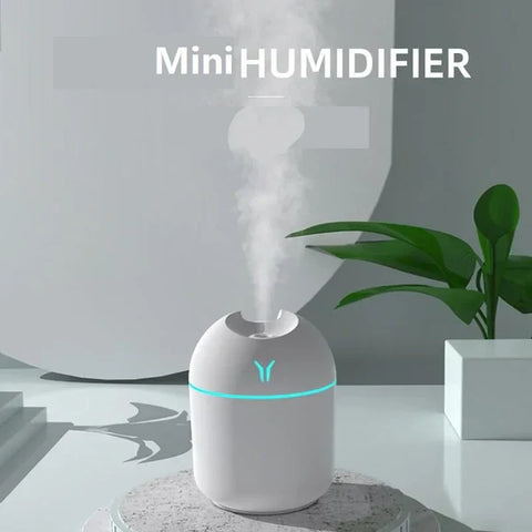 Portable Mini Air Humidifier USB Desktop for Car, Bedroom Air Diffuser