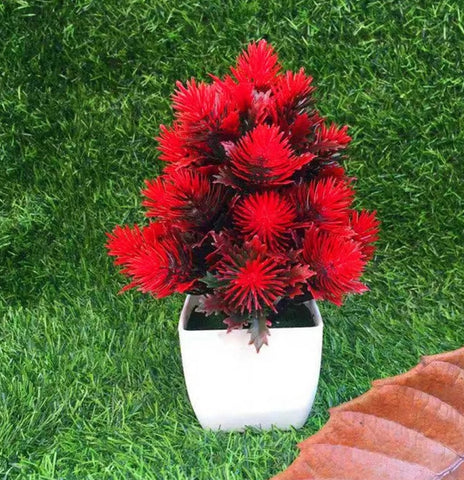 4 Mini Plant Artificial Decoration for Home & Office Decoration purpose