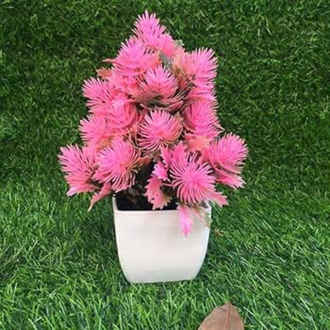 4 Mini Plant Artificial Decoration for Home & Office Decoration purpose
