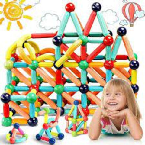 Magnetic Stick Blocks Set Toy Magnetic Bar Constructor Building Blocks