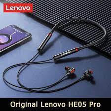 Lenovo HE05 Wireless Neckband Bluetooth Headphone  With Heavy Bass