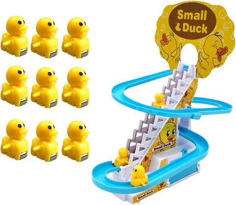 Small Duck Climbing Stairs Electric Toy for Toddlers and Kids