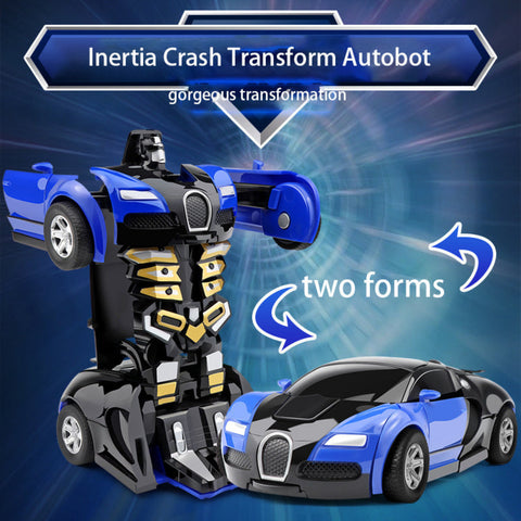 Auto-Change Robot Car for Kids, Parent Child Interaction Model Car
